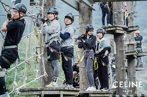 建德celine户外运动现场拍摄