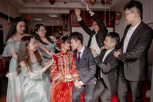 建德婚礼前的花絮现场拍摄